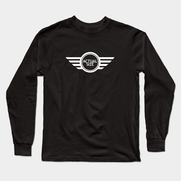 Mini Cooper Actual Size Long Sleeve T-Shirt by This is ECP